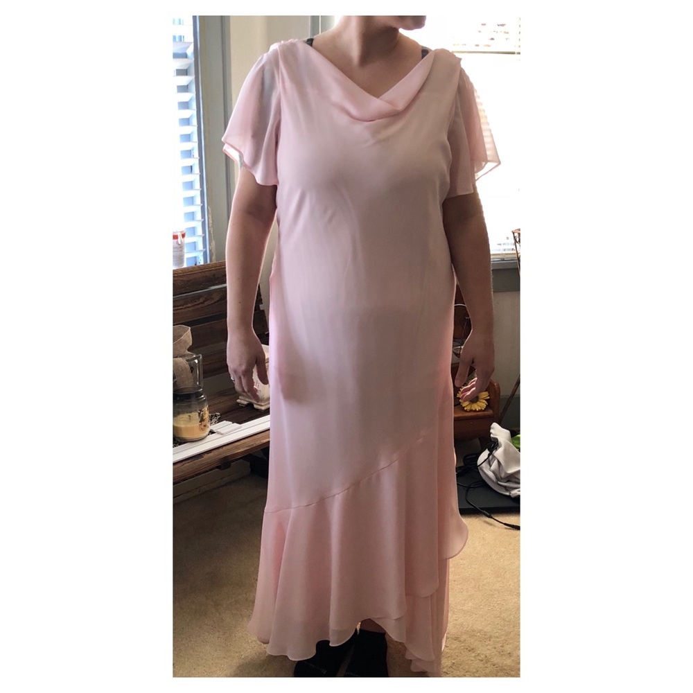 Formal asymmetrical dress